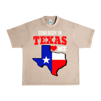 French Oak state of texas somebody loves me Urban Heavy Tee - artisFamous