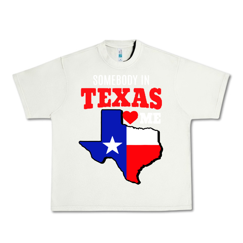 State Of Texas Somebody Loves Me Urban Heavy Tee by artisFamous | Teevron