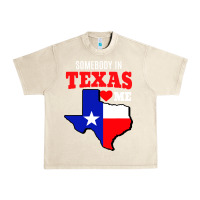 Sandshell state of texas somebody loves me Urban Heavy Tee - artisFamous
