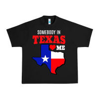 Black state of texas somebody loves me Urban Heavy Tee - artisFamous