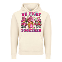 Vintage Artic we fight together breast cancer gnome Vintage Hoodie - BarkalooDesign