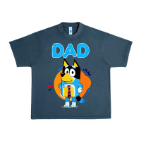 Midnight Navy bluey dad lover forever Urban Heavy Tee - artisFamous