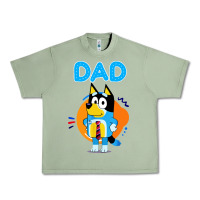 Oil Green bluey dad lover forever Urban Heavy Tee - artisFamous