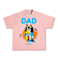 Salmon bluey dad lover forever Urban Heavy Tee - artisFamous
