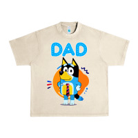 Sandshell bluey dad lover forever Urban Heavy Tee - artisFamous