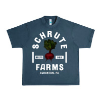 Midnight Navy the office schrute farms premium Urban Heavy Tee - artisFamous