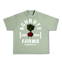 Oil Green the office schrute farms premium Urban Heavy Tee - artisFamous