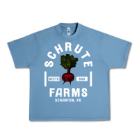 Pebble Blue the office schrute farms premium Urban Heavy Tee - artisFamous