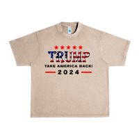French Oak donald trump 2024 take america back election Urban Heavy Tee - artisFamous