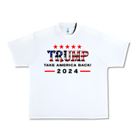 White donald trump 2024 take america back election Urban Heavy Tee - artisFamous