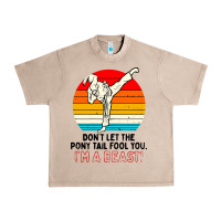 French Oak karate girl kick Urban Heavy Tee - artisFamous