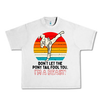 Lunar Rock karate girl kick Urban Heavy Tee - artisFamous