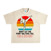 Sandshell karate girl kick Urban Heavy Tee - artisFamous