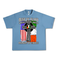 Pebble Blue irish by blood american Urban Heavy Tee - artisFamous