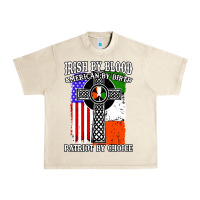 Sandshell irish by blood american Urban Heavy Tee - artisFamous