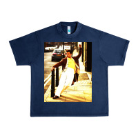 Navy jonathan bailey dancing Urban Heavy Tee - artisFamous