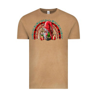 Festive Gnome With Gifts Vintage Tee | Teevron