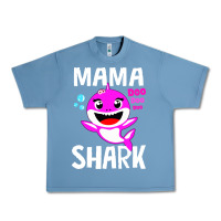 Pebble Blue mama shark doo doo shirt Urban Heavy Tee - artisFamous