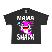 Pigment Black mama shark doo doo shirt Urban Heavy Tee - artisFamous