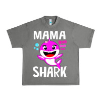 Mama Shark Doo Doo Shirt Urban Heavy Tee | Teevron