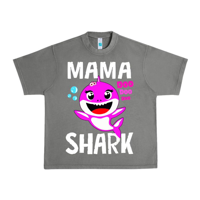 Mama Shark Doo Doo Shirt Urban Heavy Tee by artisFamous | Teevron