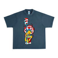Midnight Navy mushroom Urban Heavy Tee - artisFamous