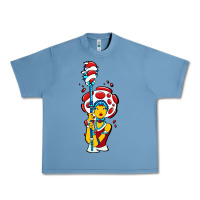 Pebble Blue mushroom Urban Heavy Tee - artisFamous