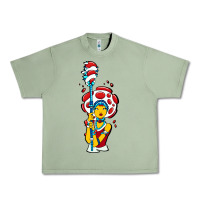 Oil Green mushroom Urban Heavy Tee - artisFamous