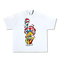 White mushroom Urban Heavy Tee - artisFamous