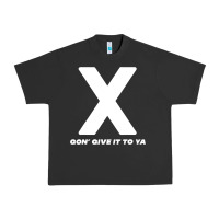 Pigment Black x gon' give it to ya d.m.x t shirt Urban Heavy Tee - artisFamous