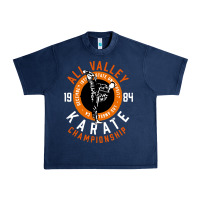 Navy old school all valley karate championship retro Urban Heavy Tee - artisFamous