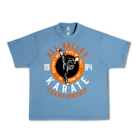 Pebble Blue old school all valley karate championship retro Urban Heavy Tee - artisFamous