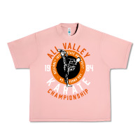 Salmon old school all valley karate championship retro Urban Heavy Tee - artisFamous