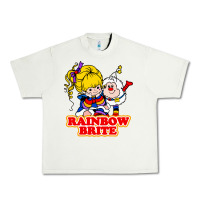 Pistachio rainbow brite Urban Heavy Tee - artisFamous