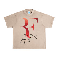 French Oak rf federer Urban Heavy Tee - artisFamous