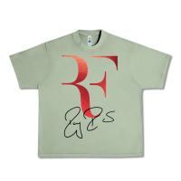 Oil Green rf federer Urban Heavy Tee - artisFamous
