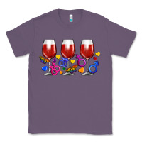 Lavender pride wine cups Classic Tee - FaDigitalArtStudio