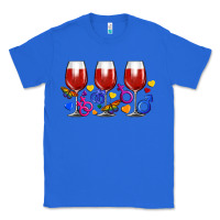 True Royal pride wine cups Classic Tee - FaDigitalArtStudio