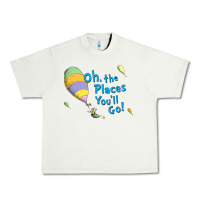 Pistachio seuss oh the places you’ll go Urban Heavy Tee - artisFamous