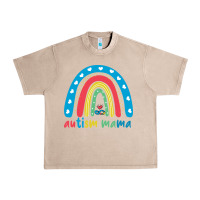 French Oak Autism Mama Urban Heavy Tee - artisFamous