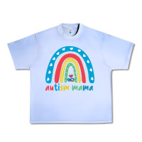 Grape Ice Autism Mama Urban Heavy Tee - artisFamous