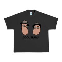 Pigment Black cool beans Urban Heavy Tee - artisFamous