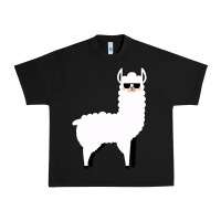 Black llama Urban Heavy Tee - artisFamous