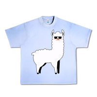 Grape Ice llama Urban Heavy Tee - artisFamous