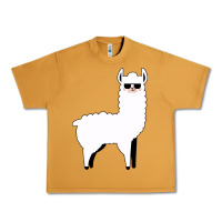 Peanut Butter llama Urban Heavy Tee - artisFamous