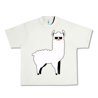 Pistachio llama Urban Heavy Tee - artisFamous