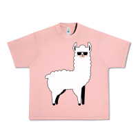 Salmon llama Urban Heavy Tee - artisFamous