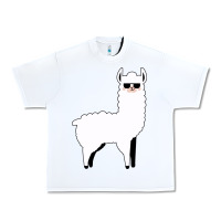 White llama Urban Heavy Tee - artisFamous
