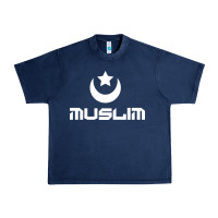 Navy muslim Urban Heavy Tee - artisFamous
