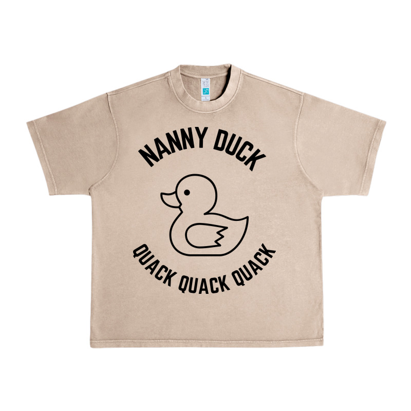 Nanny Duck Quack Quack Quack Urban Heavy Tee by artisFamous | Teevron
